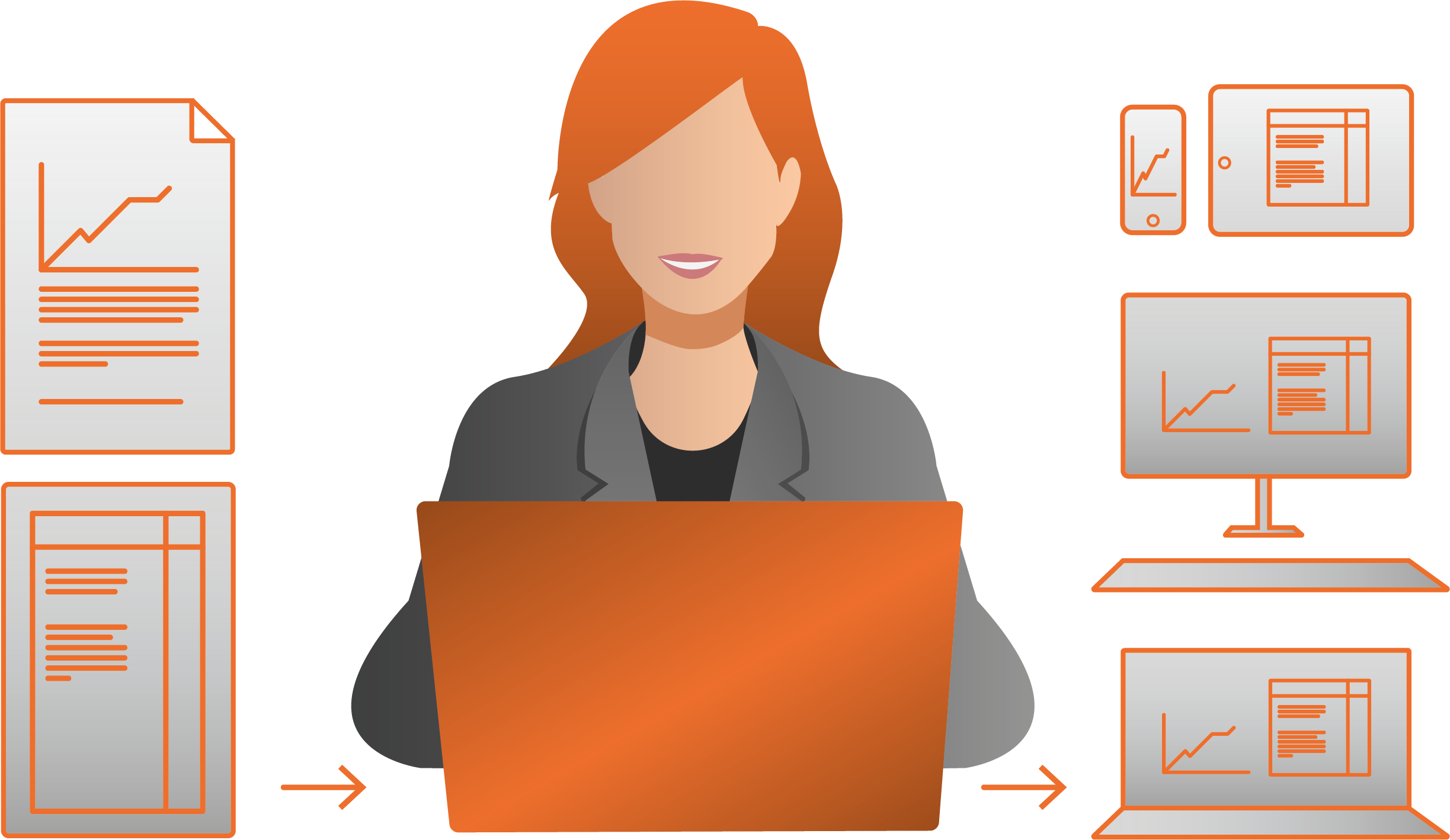 Digitalisieren - Digitale Transformation und Strukturierung